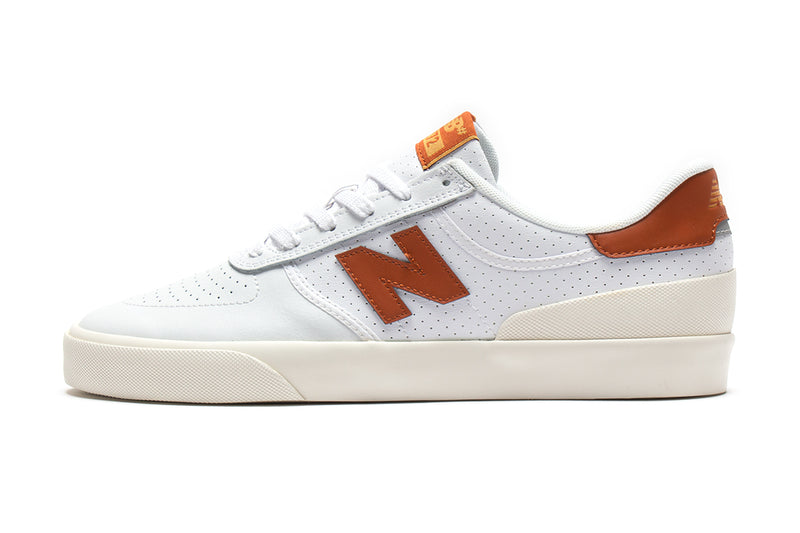 New Balance Numeric 272 White / Copper  Edit alt text