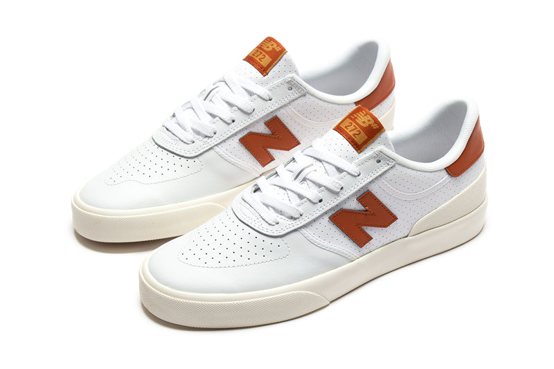 New Balance Numeric 272 White / Copper  Edit alt text