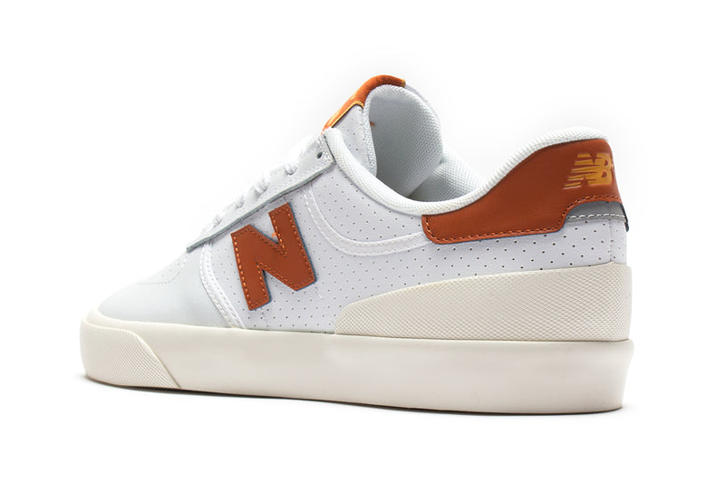 New Balance Numeric 272 White / Copper  Edit alt text