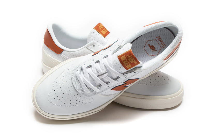 New Balance Numeric 272 White / Copper  Edit alt text