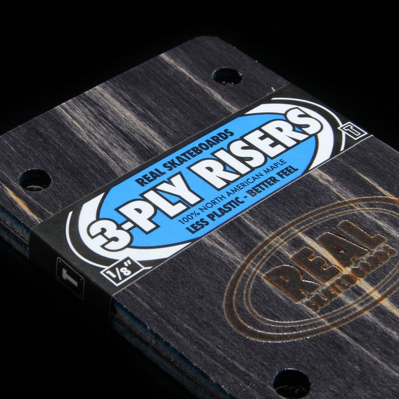 Real 3-Ply Risers (For Thunder Trucks)