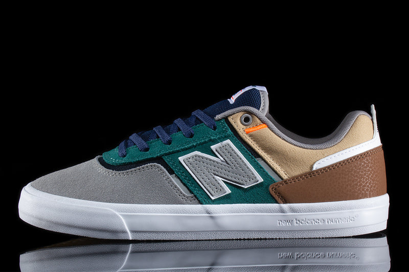 New Balance Numeric | 306 Style # NM306FIF Color : Grey / Green / Brown