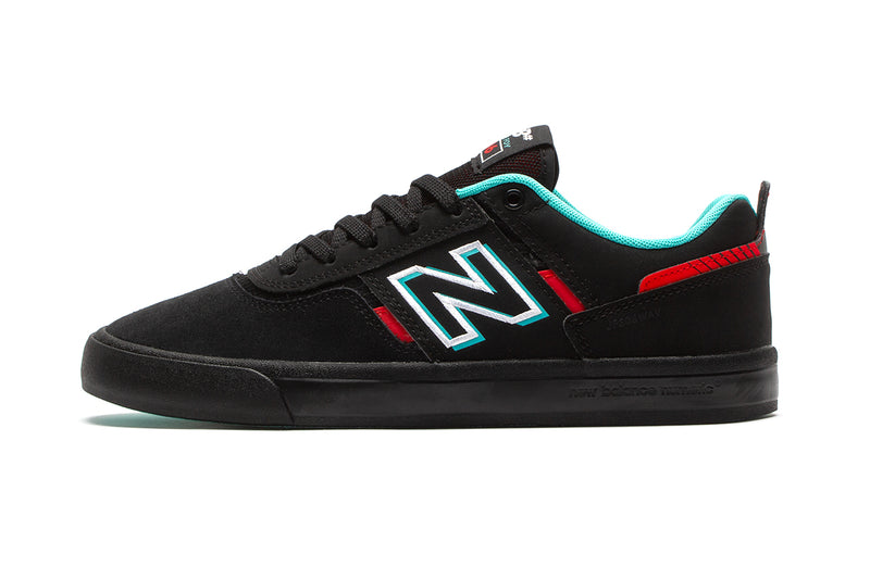 New Balance Numeric | 306 Style # NM306RNR Color : Black / Teal / Red