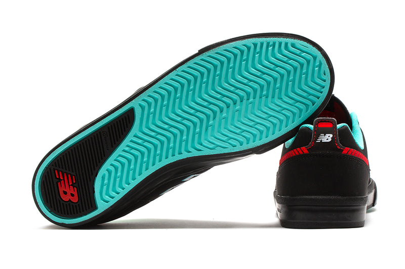 New Balance Numeric | 306 Style # NM306RNR Color : Black / Teal / Red