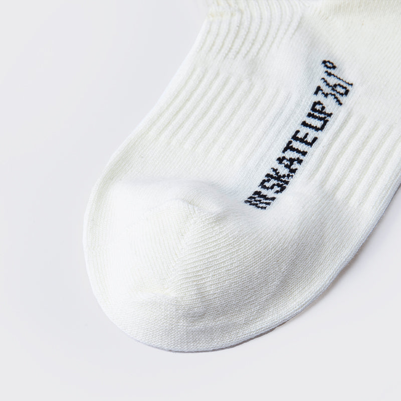 361° Everyday Socks (3 Pairs)：White
