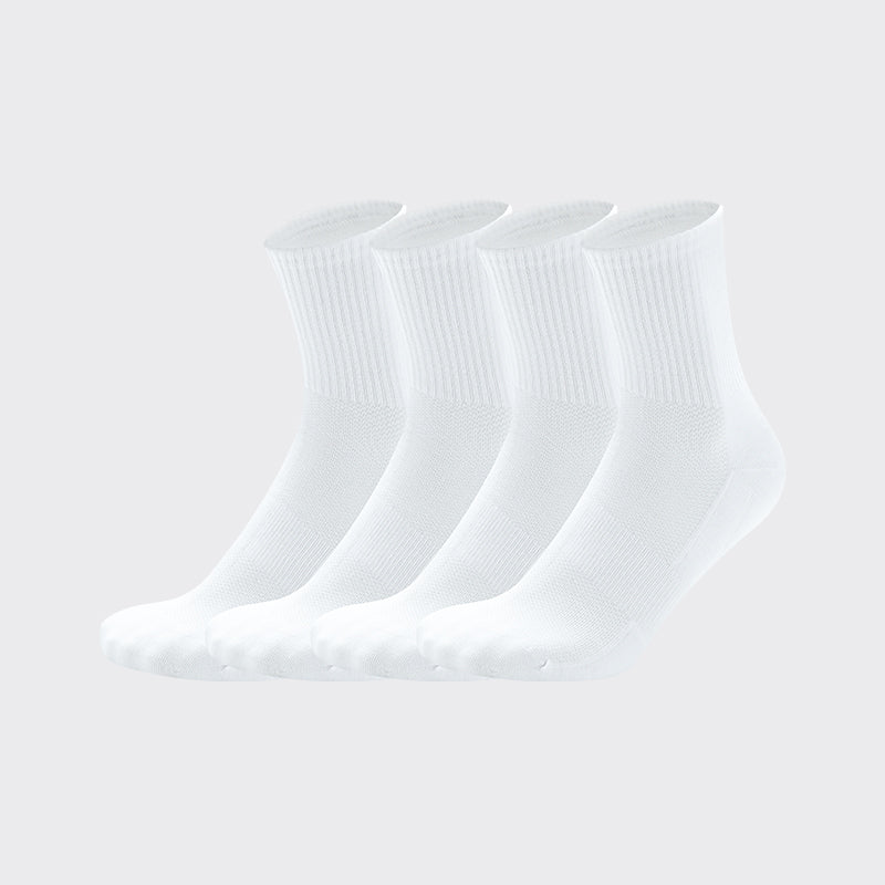361° Everyday Socks (4 Pairs)：White