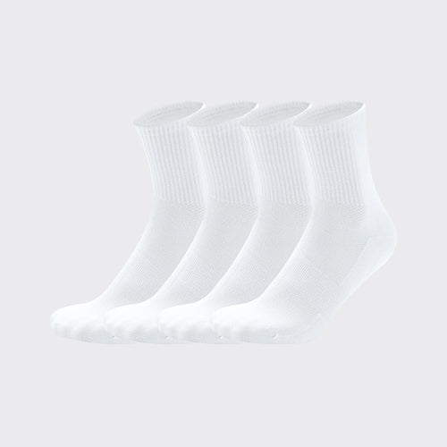 361° Everyday Socks (4 Pairs)：White