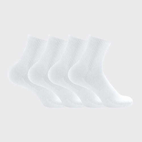 361° Everyday Socks (4 Pairs)：White