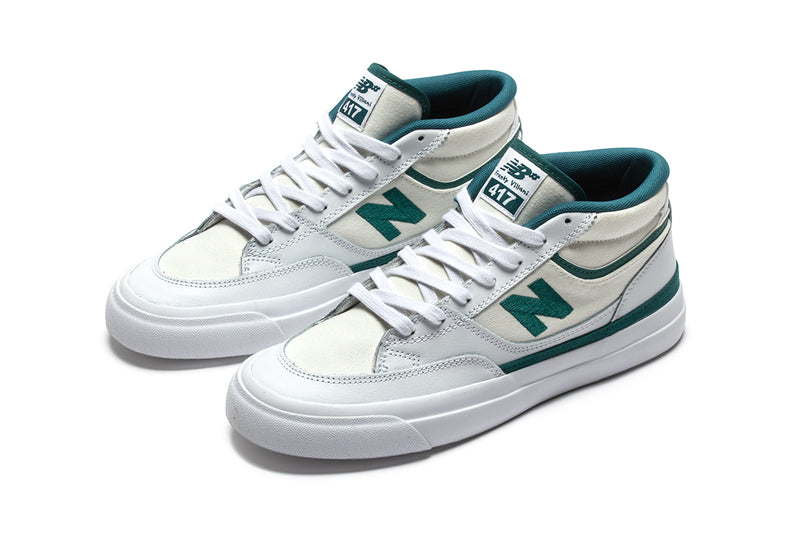 New Balance Numeric | 417 Style # NM417RUP Color : White / Vintage Teal