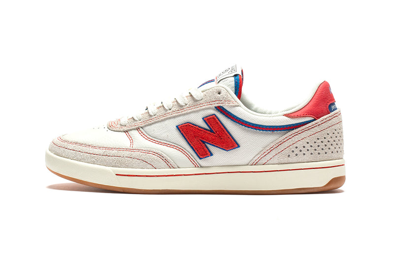 New Balance Numeric | 440 x NJ Jersey City Style # NM440ROS Color : White / Red / Blue