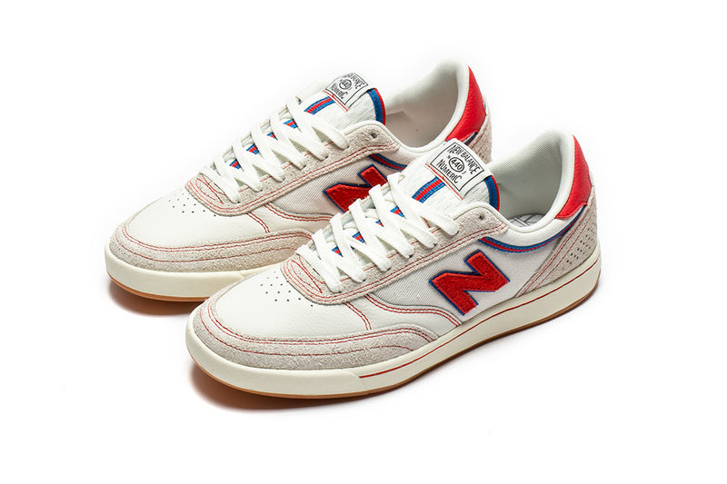 New Balance Numeric | 440 x NJ Jersey City Style # NM440ROS Color : White / Red / Blue