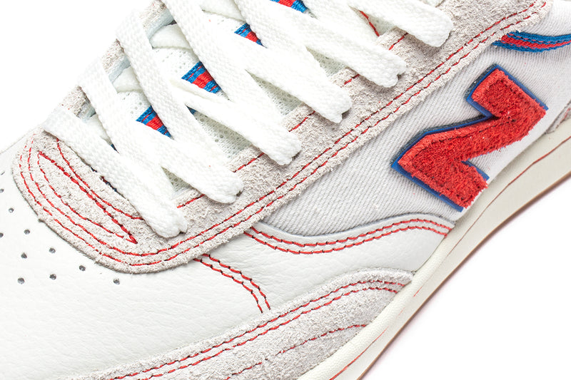 New Balance Numeric | 440 x NJ Jersey City Style # NM440ROS Color : White / Red / Blue