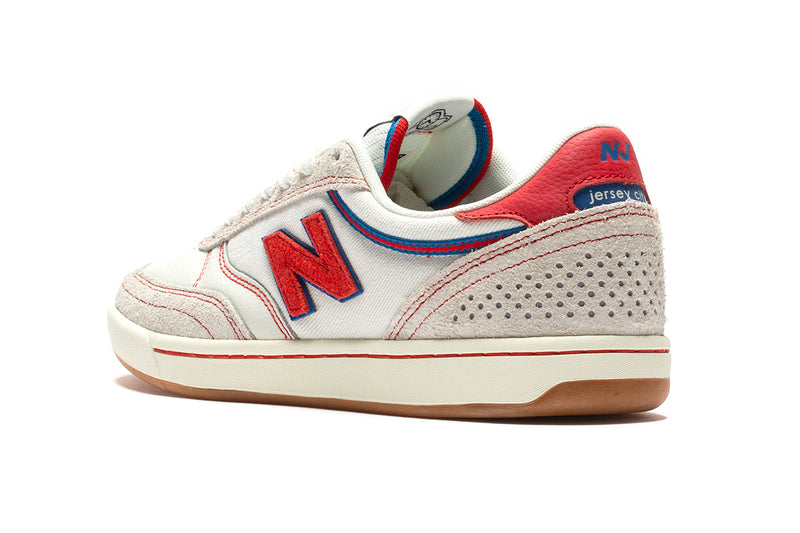 New Balance Numeric | 440 x NJ Jersey City Style # NM440ROS Color : White / Red / Blue