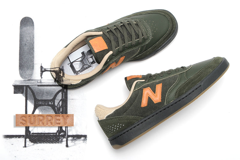 New Balance Numeric 440 Style # NM440TSP Color : Green / Black / Gum