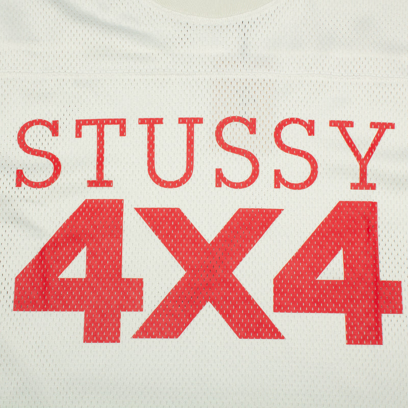 Stussy | 4x4 Mesh Football Jersey Style # 1140329 Color : Bone