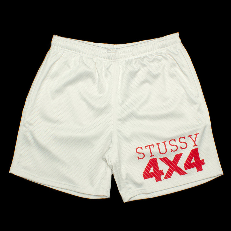Stussy | 4x4 Mesh Short Style # 112293 Color : Bone
