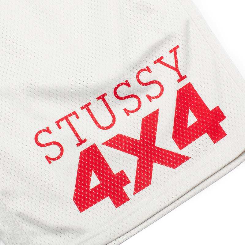 Stussy | 4x4 Mesh Short Style # 112293 Color : Bone