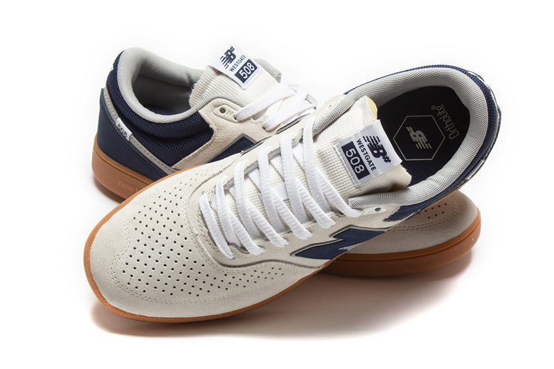 New Balance Numeric 508 Sea Salt / Navy / Gum  Edit alt text