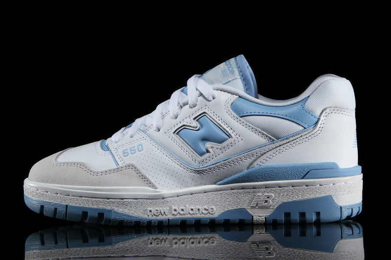 New Balance 550 White Blue Haze Rain Cloud