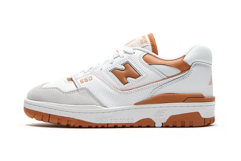 New Balance 550 White Sepia Rain Cloud