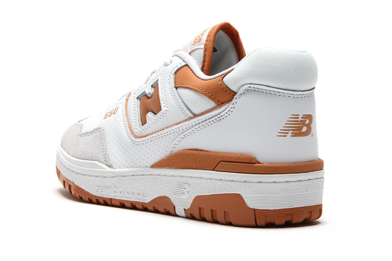 New Balance 550 White Sepia Rain Cloud