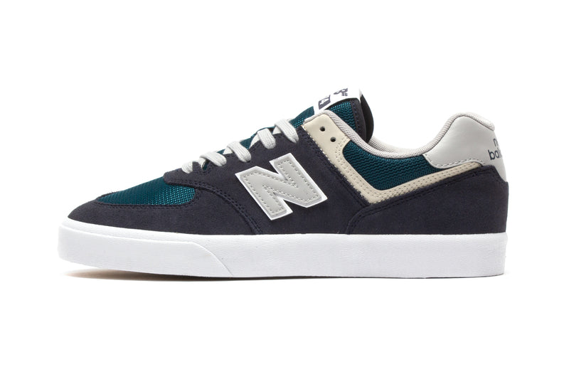 New Balance Numeric | 574 Style # NM574VCN Color : Navy / Teal