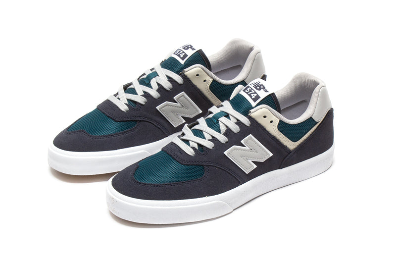 New Balance Numeric | 574 Style # NM574VCN Color : Navy / Teal