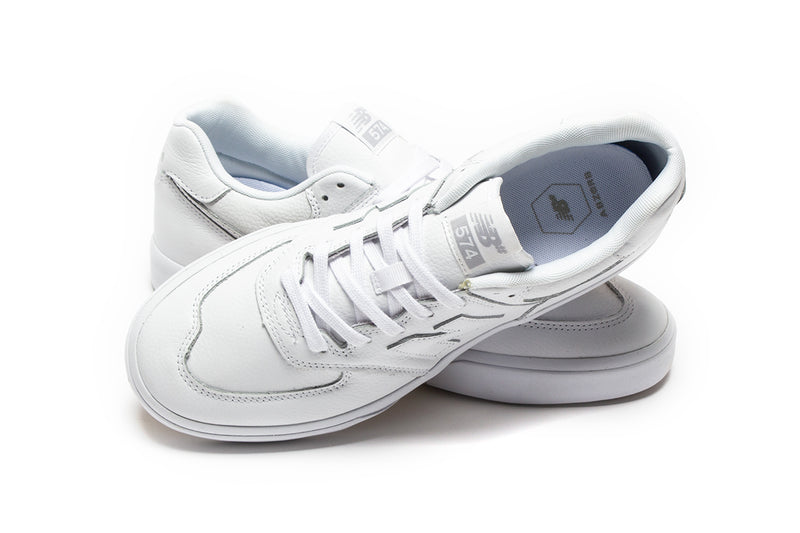 New Balance Numeric | 574 Style # NM574VCG Color : White