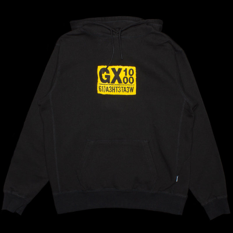GX1000 61 Logo Hoodie : Black