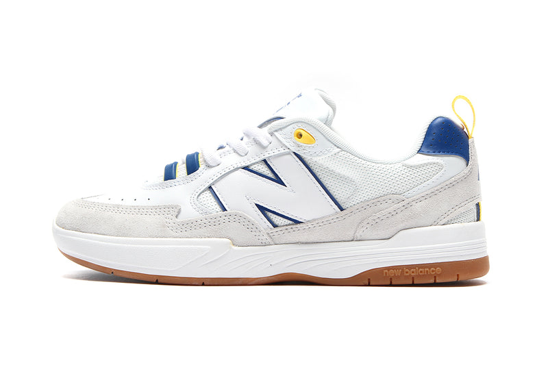 New Balance Numeric 808 - White / Blue / Yellow