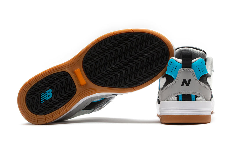 New Balance Numeric 808 White / Black / Blue  Edit alt text