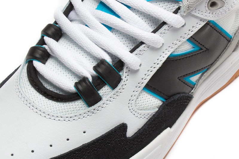 New Balance Numeric 808 White / Black / Blue  Edit alt text