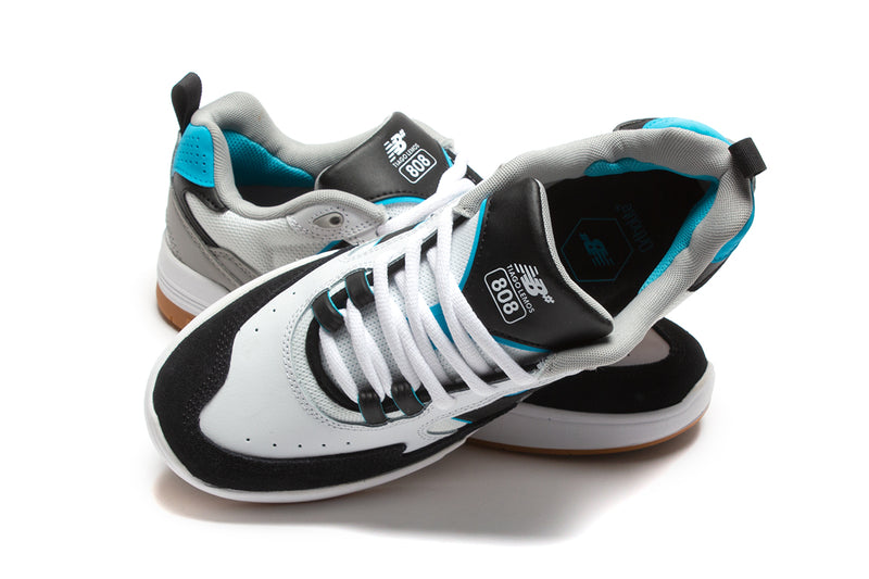 New Balance Numeric 808 White / Black / Blue  Edit alt text
