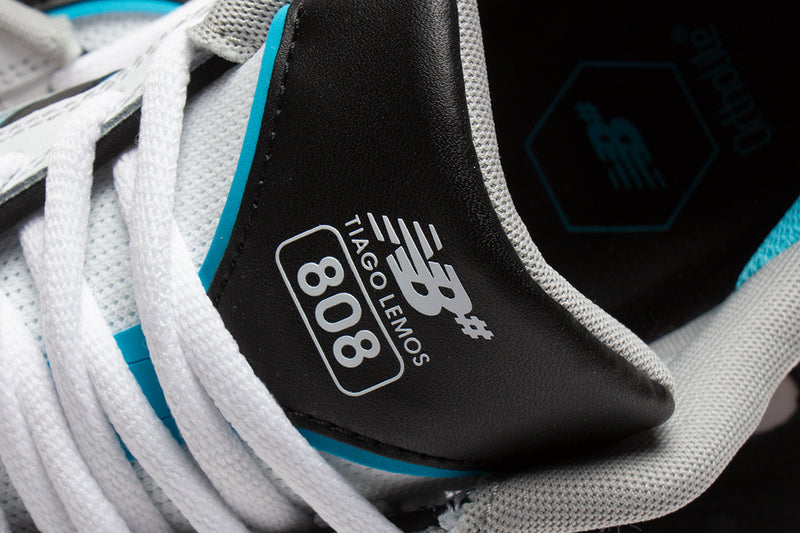 New Balance Numeric 808 White / Black / Blue  Edit alt text