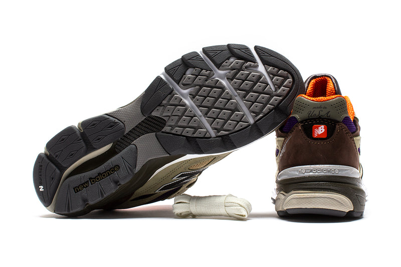 New Balance 990 Brown / Tan / Olive  Edit alt text