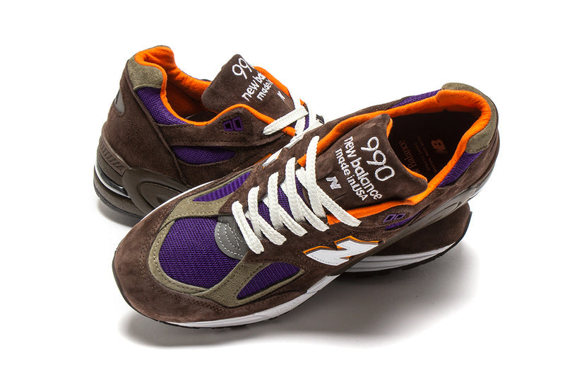 New Balance 990 Brown / Grey  Edit alt text