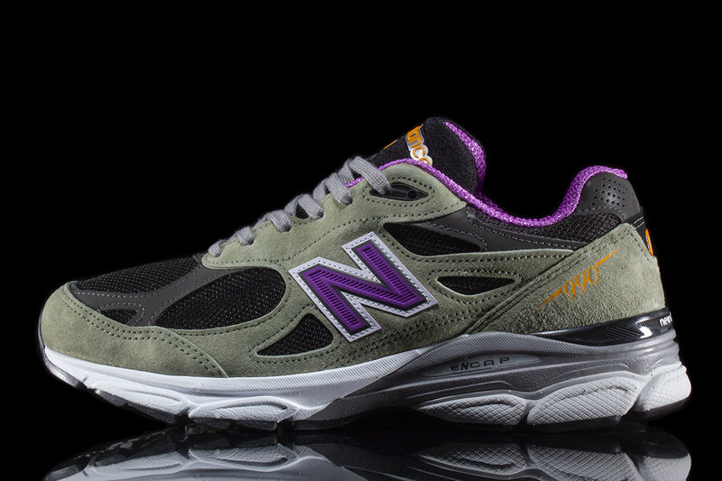 New Balance 990v2  Olive Leaf / Black