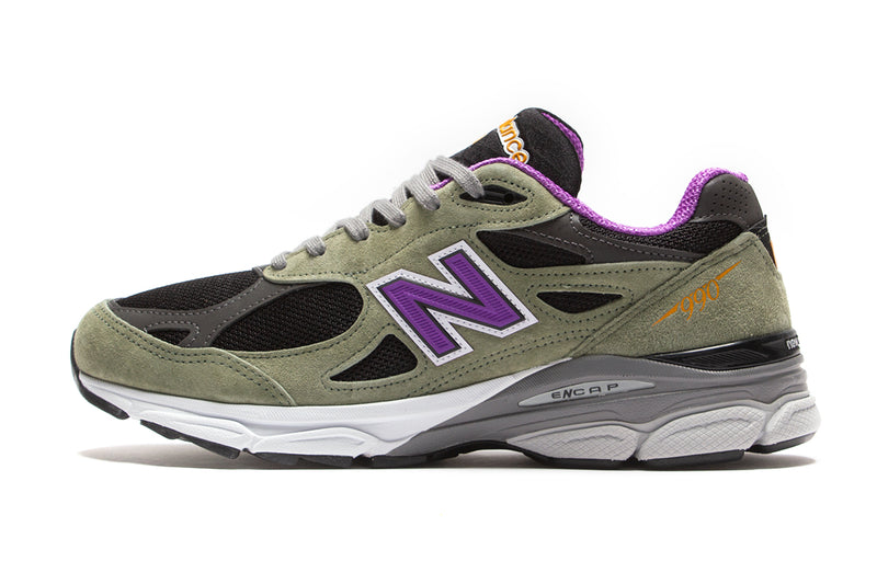 New Balance 990v2  Olive Leaf / Black