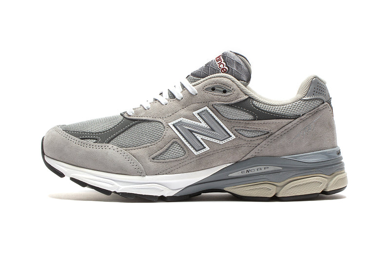 New Balance | 990v3 Style # M990GY3 Color : Grey / White