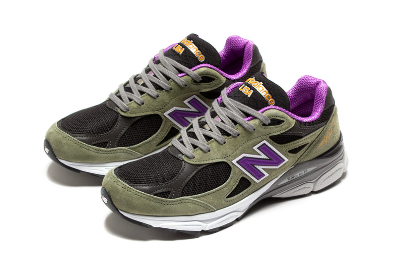 New Balance 990v2  Olive Leaf / Black