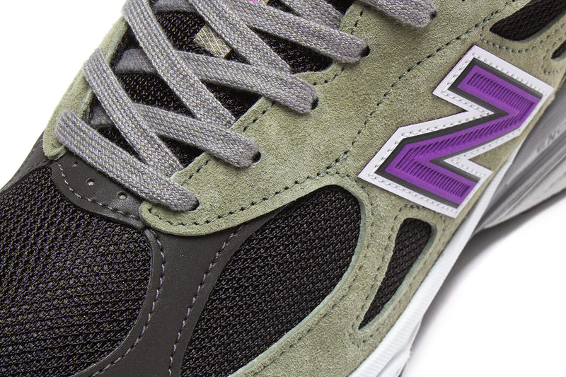 New Balance 990v2  Olive Leaf / Black