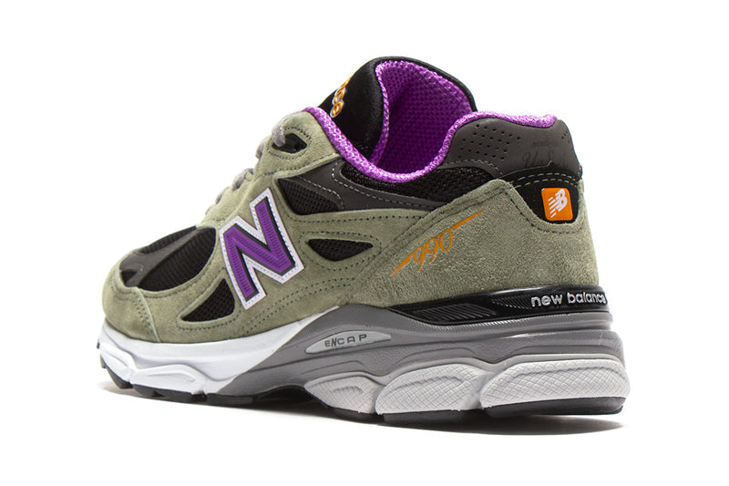 New Balance 990v2  Olive Leaf / Black
