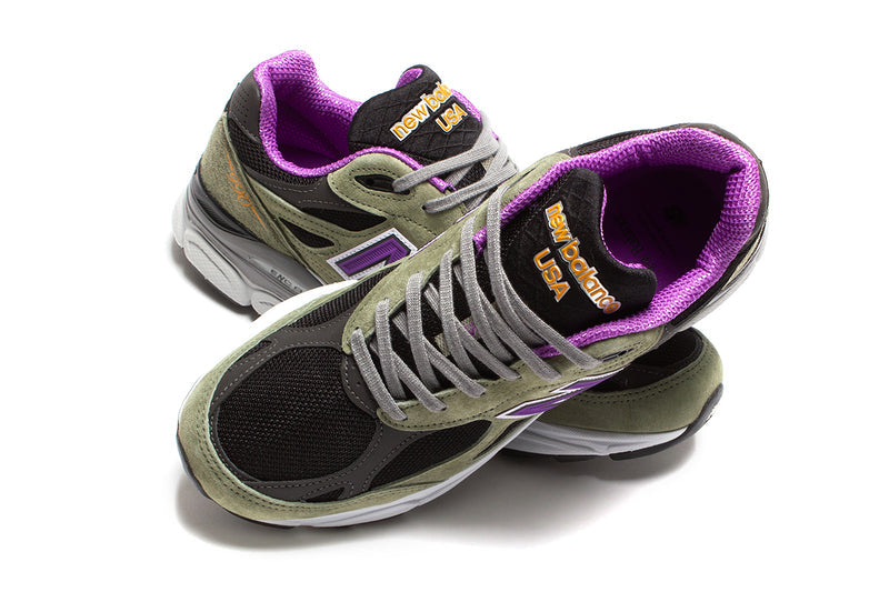New Balance 990v2  Olive Leaf / Black