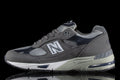 New Balance 991 Style # M991GNS Color : Castlerock / Navy / White