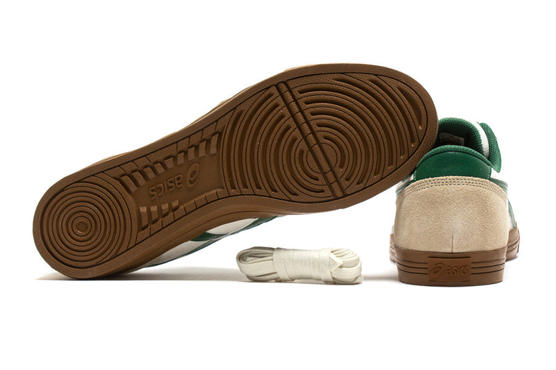 Asics Skateboarding | Aaron Pro Style # 1201A570.100 Color : Cream / Shamrock Green