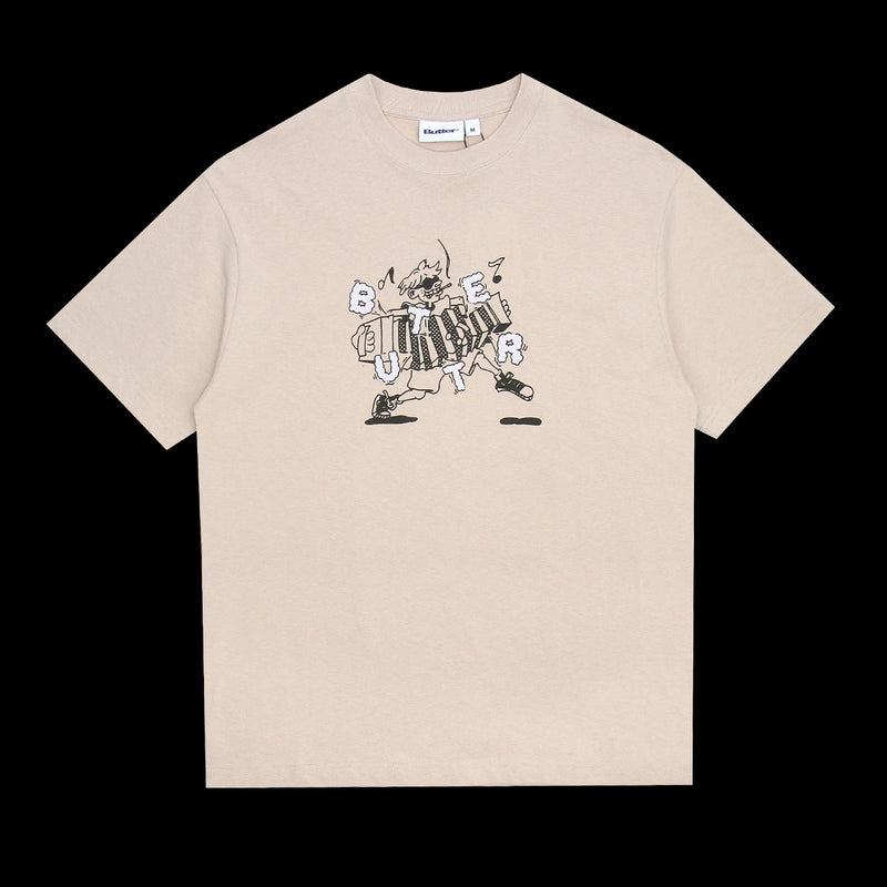 Butter Goods Accordion T-Shirt Sand