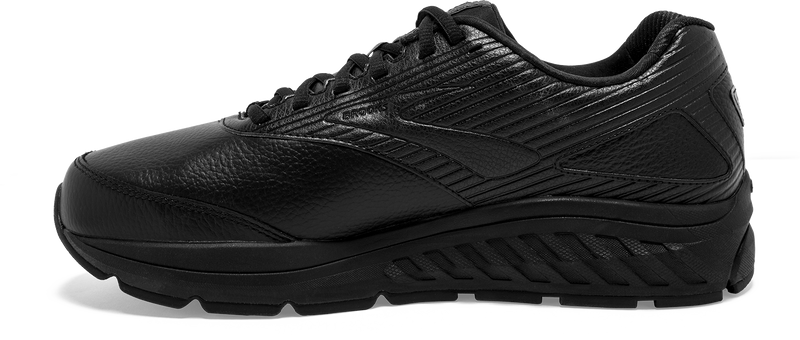 Inside view Men's Brooks Footwear style name Addiction Walker 2 Double Wide in color Black. Sku: 110318-4E072