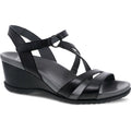 Women's Dansko Addyson in Black Glazed Calf. Sku: 1611-500200