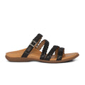 Aetrex Brielle Slide Sandal (Women) - Black Sandal - Slide - The Heel Shoe Fitters