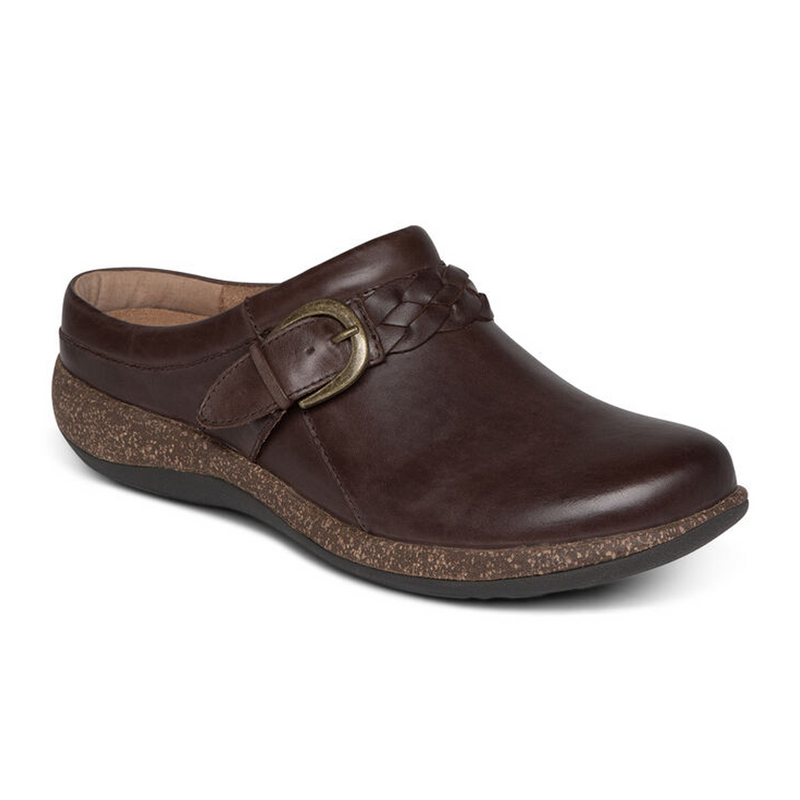 Aetrex Libby Clog (Women) Dress-Casual - Clogs & Mules - The Heel Shoe Fitters